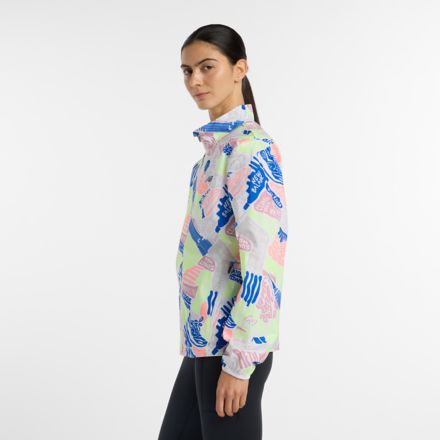 送料関税込!NB NYC Marathon Printed Athletics Packable Jacket NYC Marathon Sport Essentials Jacket - New Balance