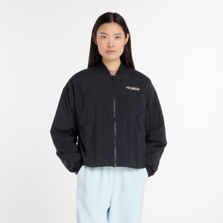 Reimagined Woven Bomber Jacket