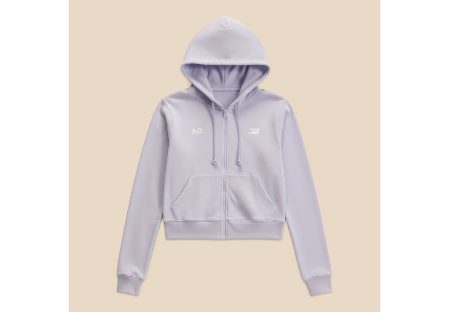 New Balance Australian Open Coastal Fleece Full Zip in Daybreak — photo 1 of 1