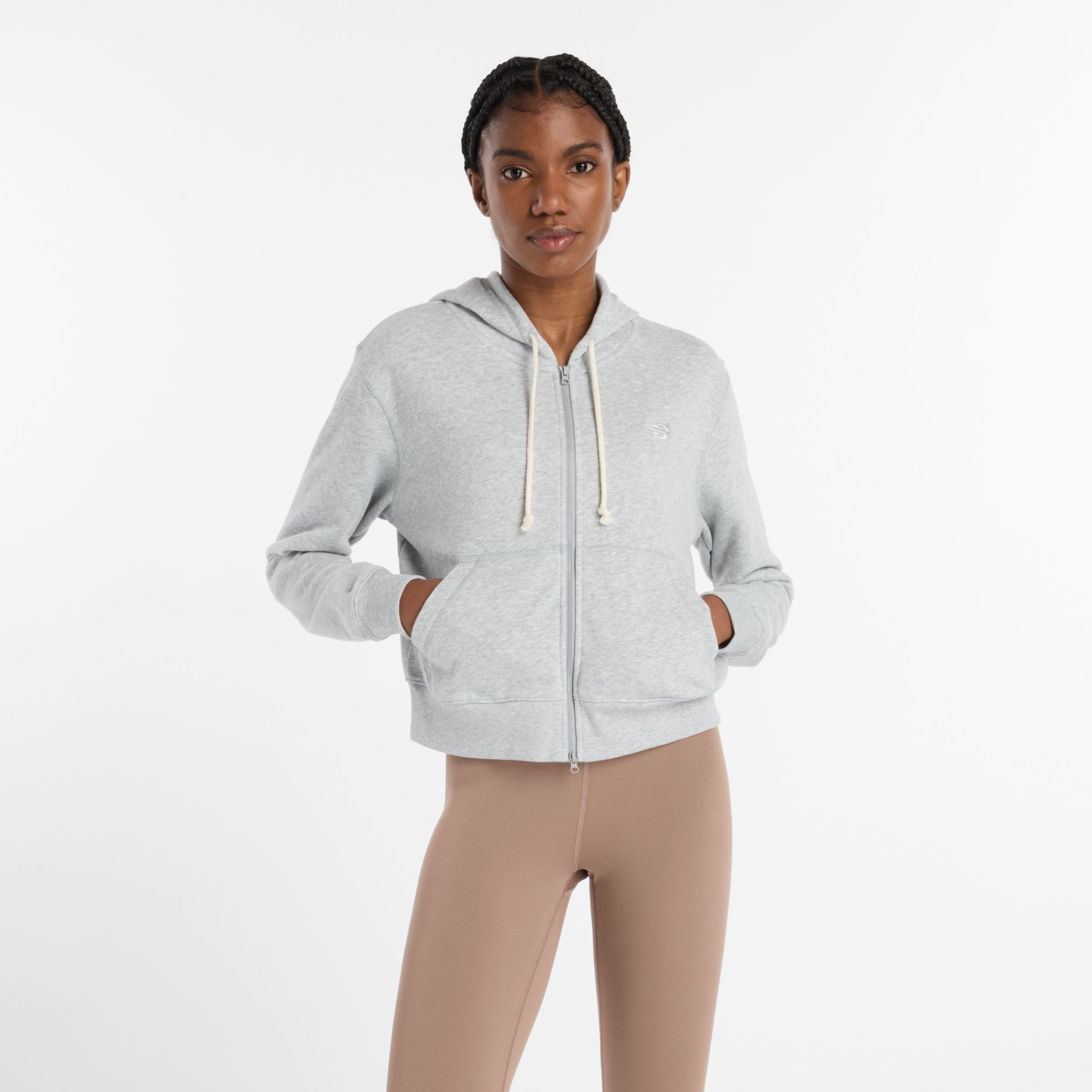 Coastal 全拉鏈刷毛外套