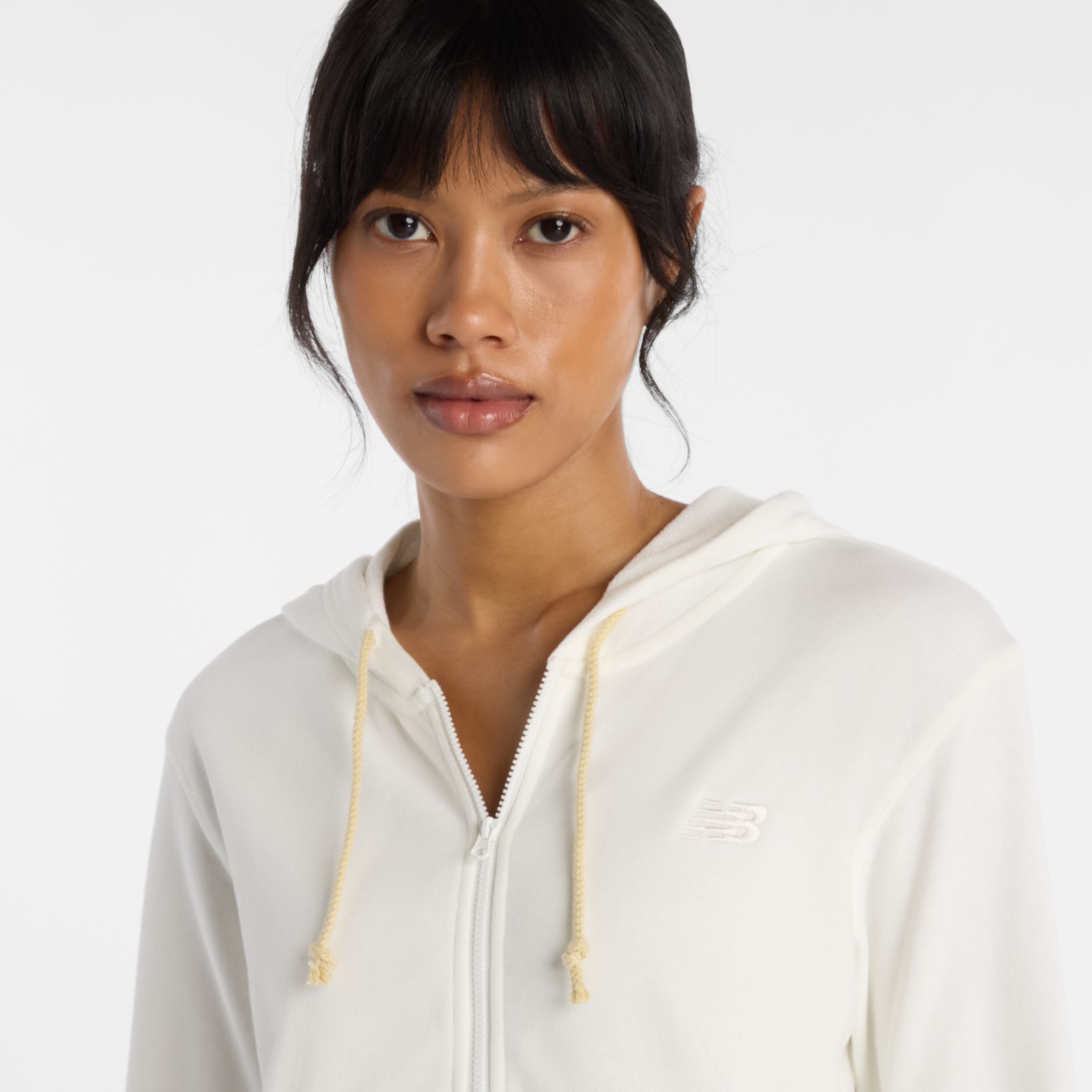 Женские худи New Balance Coastal Fleece Full Zip — фото 3