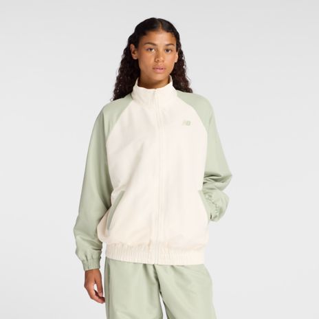 Color Blocked Woven Jacket