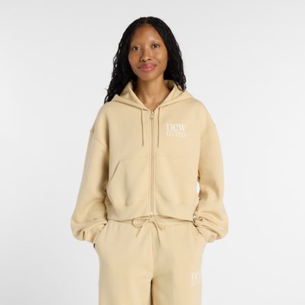 Reimagined Fleece Full Zip, TOASTED SESAME, WJ6109B2ABC