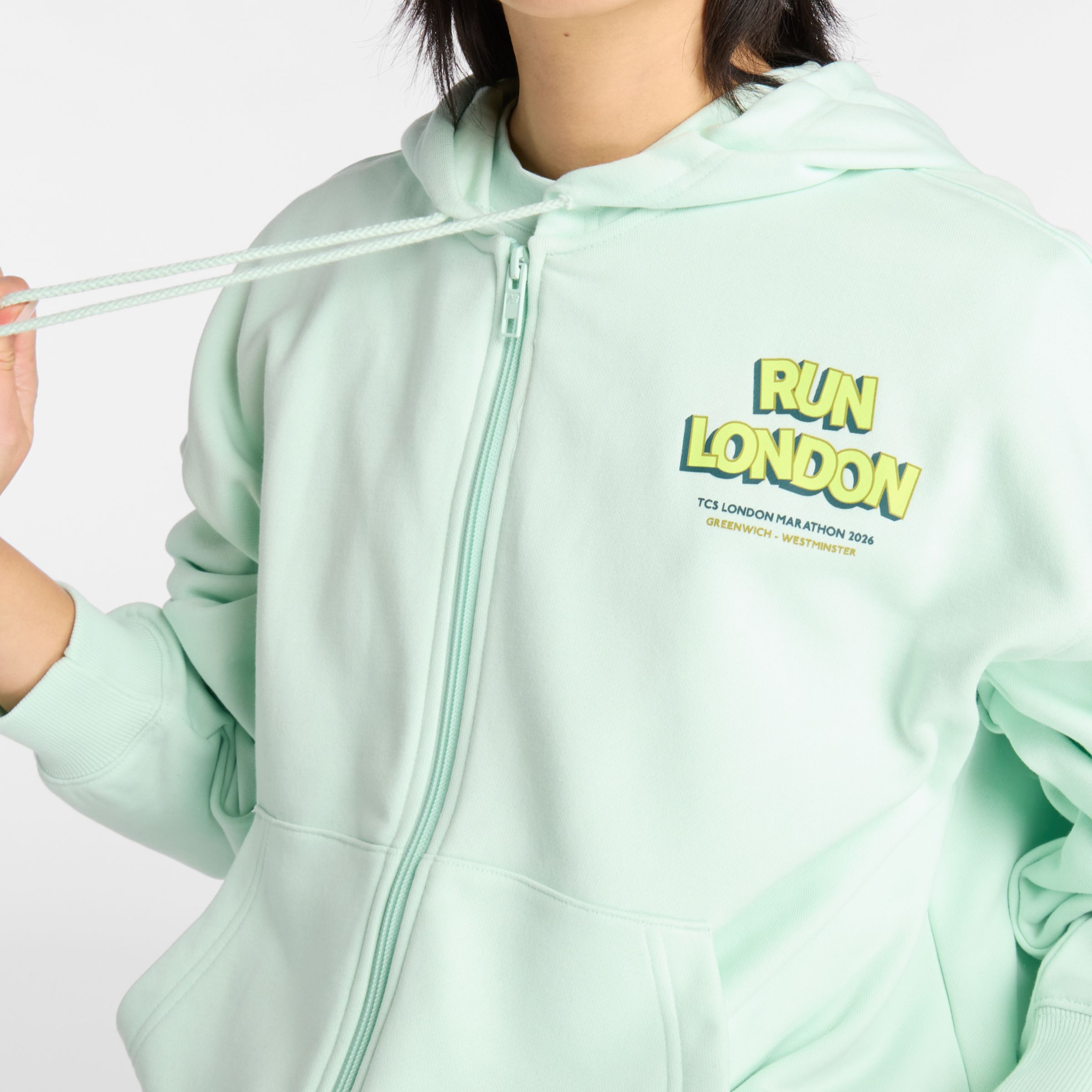 London Edition Sport Essentials French Terry Full Zip