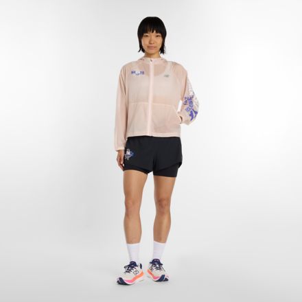 名古屋フーデッドウーブングラフィックジャケット, NB 103 WHITE, WJ6138PCAAA