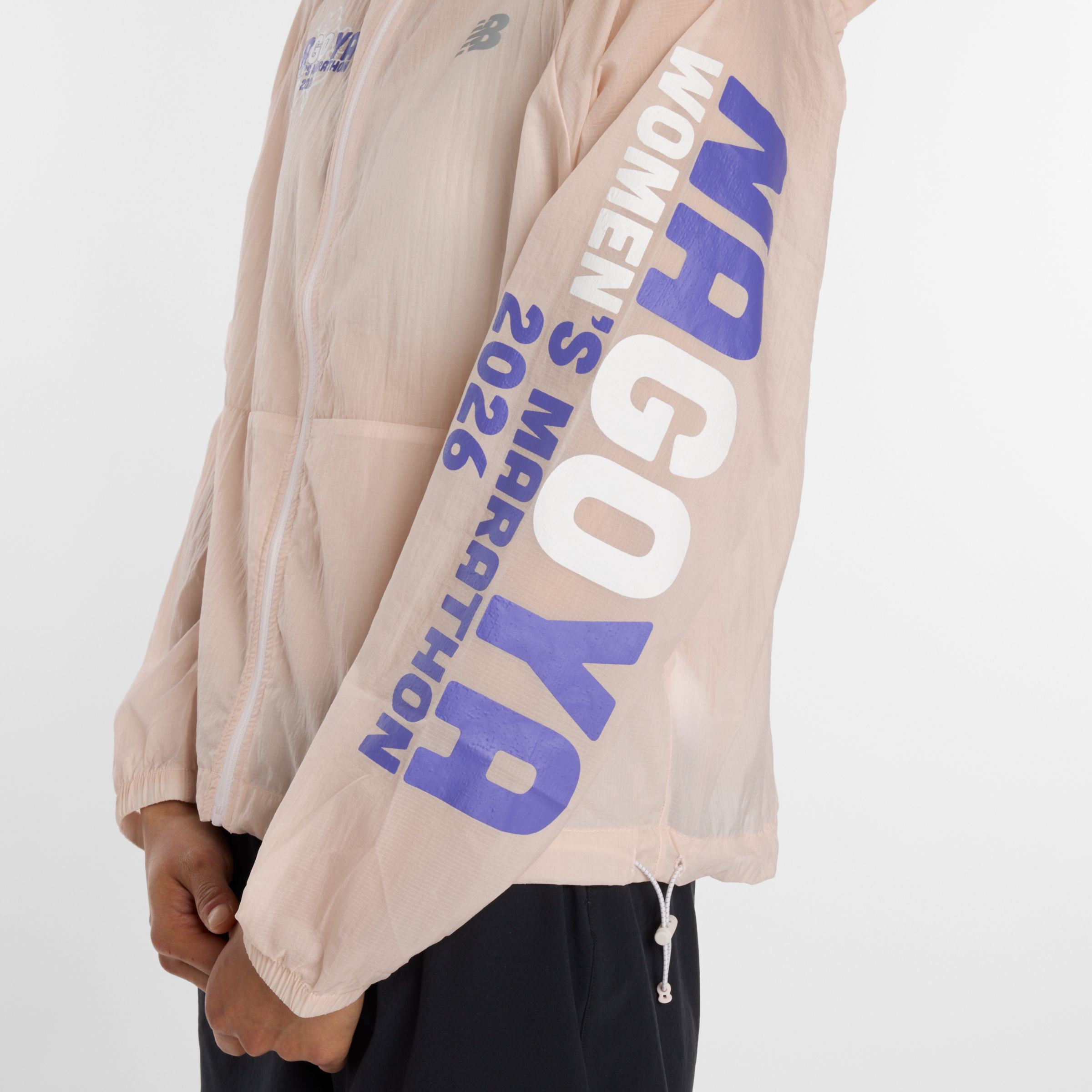 名古屋フーデッドウーブングラフィックジャケット