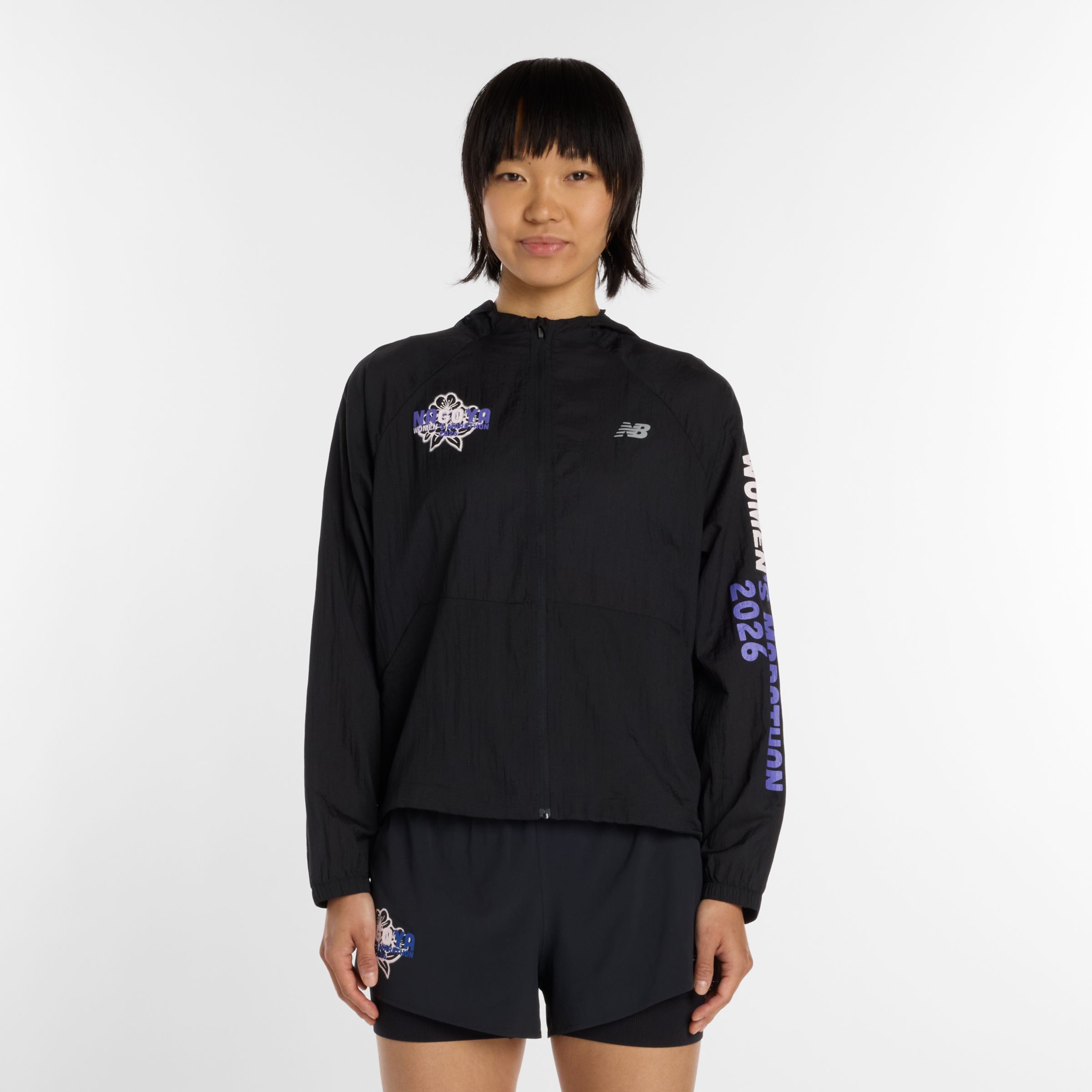 名古屋フーデッドウーブングラフィックジャケット