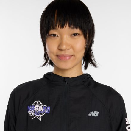 名古屋フーデッドウーブングラフィックジャケット