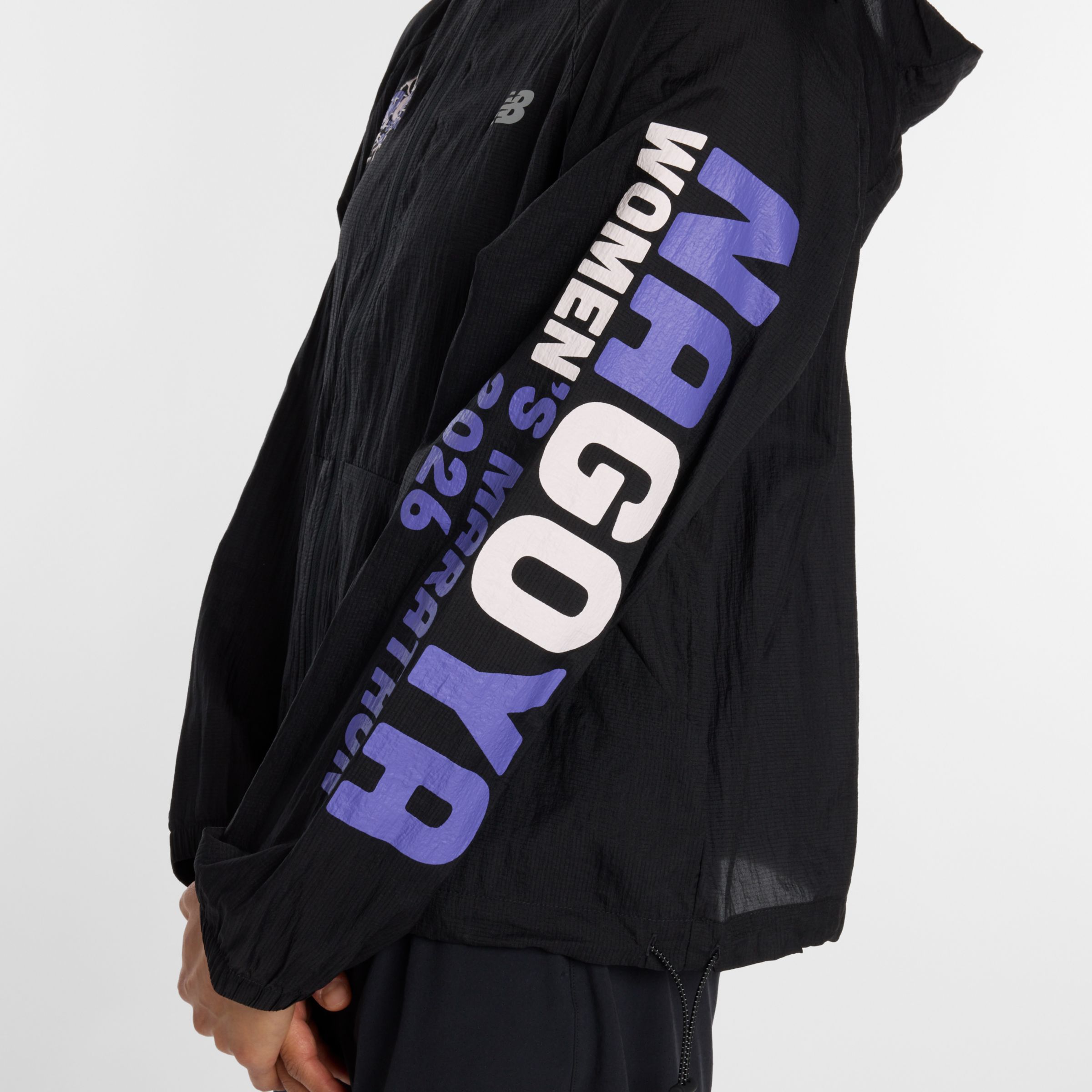 名古屋フーデッドウーブングラフィックジャケット