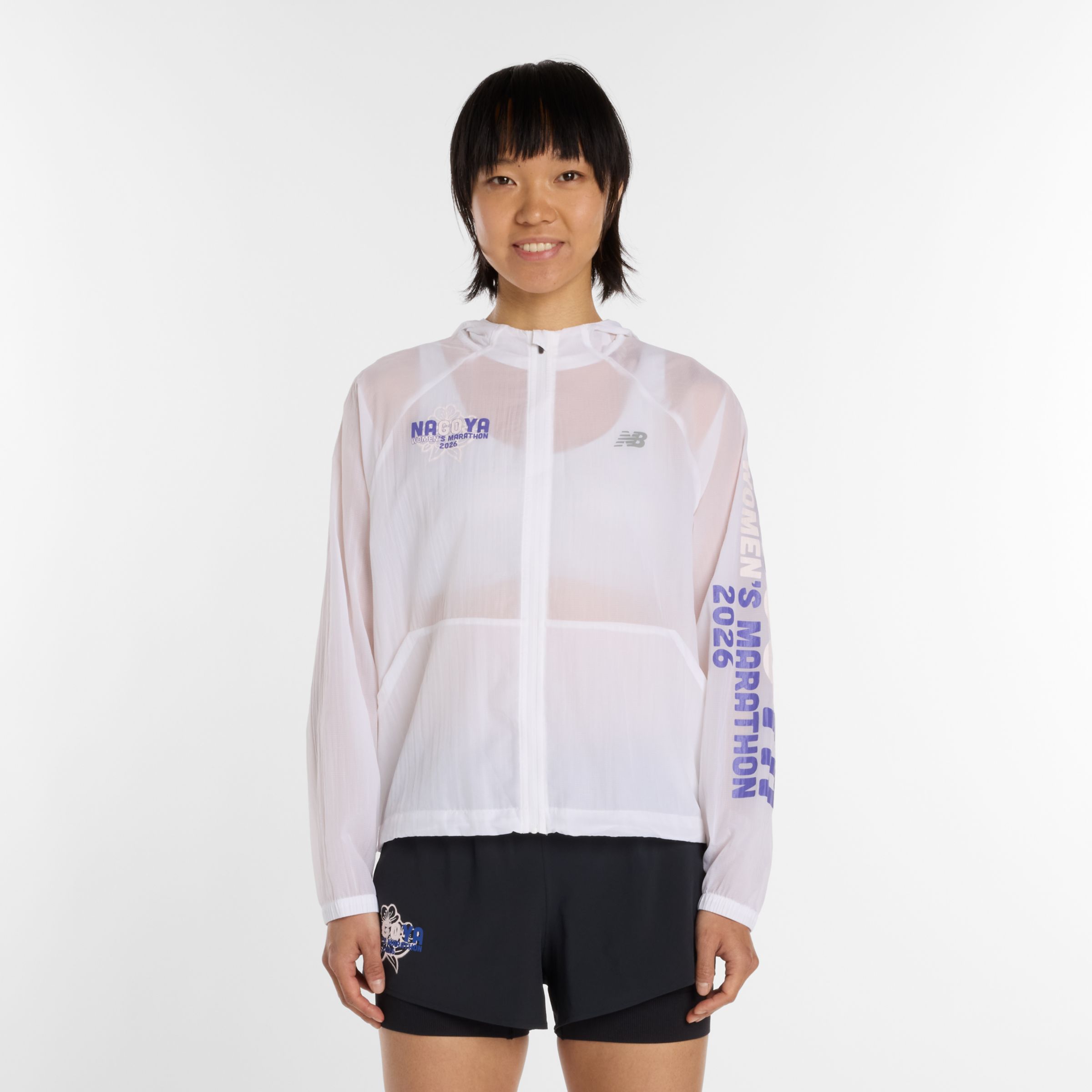 名古屋フーデッドウーブングラフィックジャケット