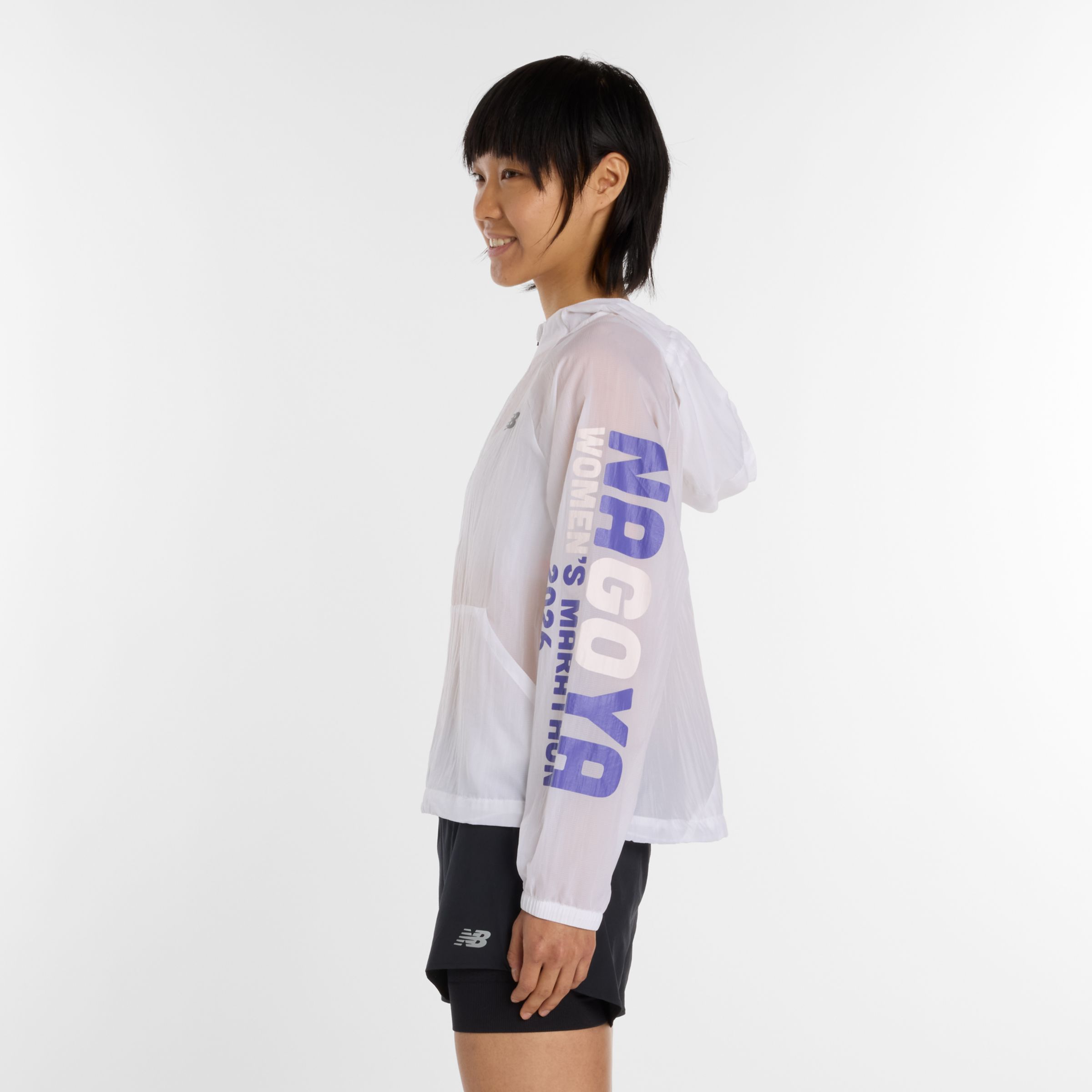 名古屋フーデッドウーブングラフィックジャケット