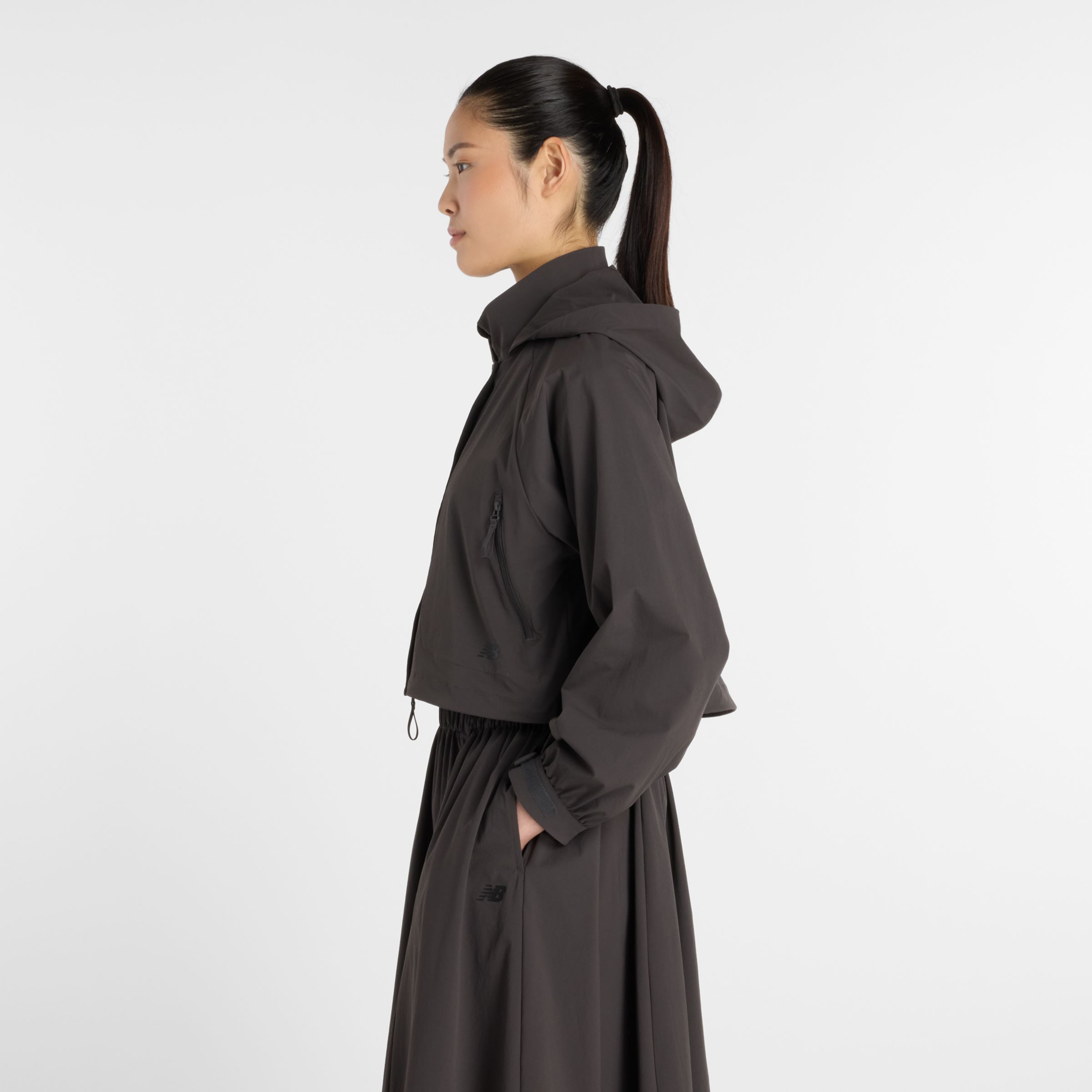 NB GREY Cropped Jacket