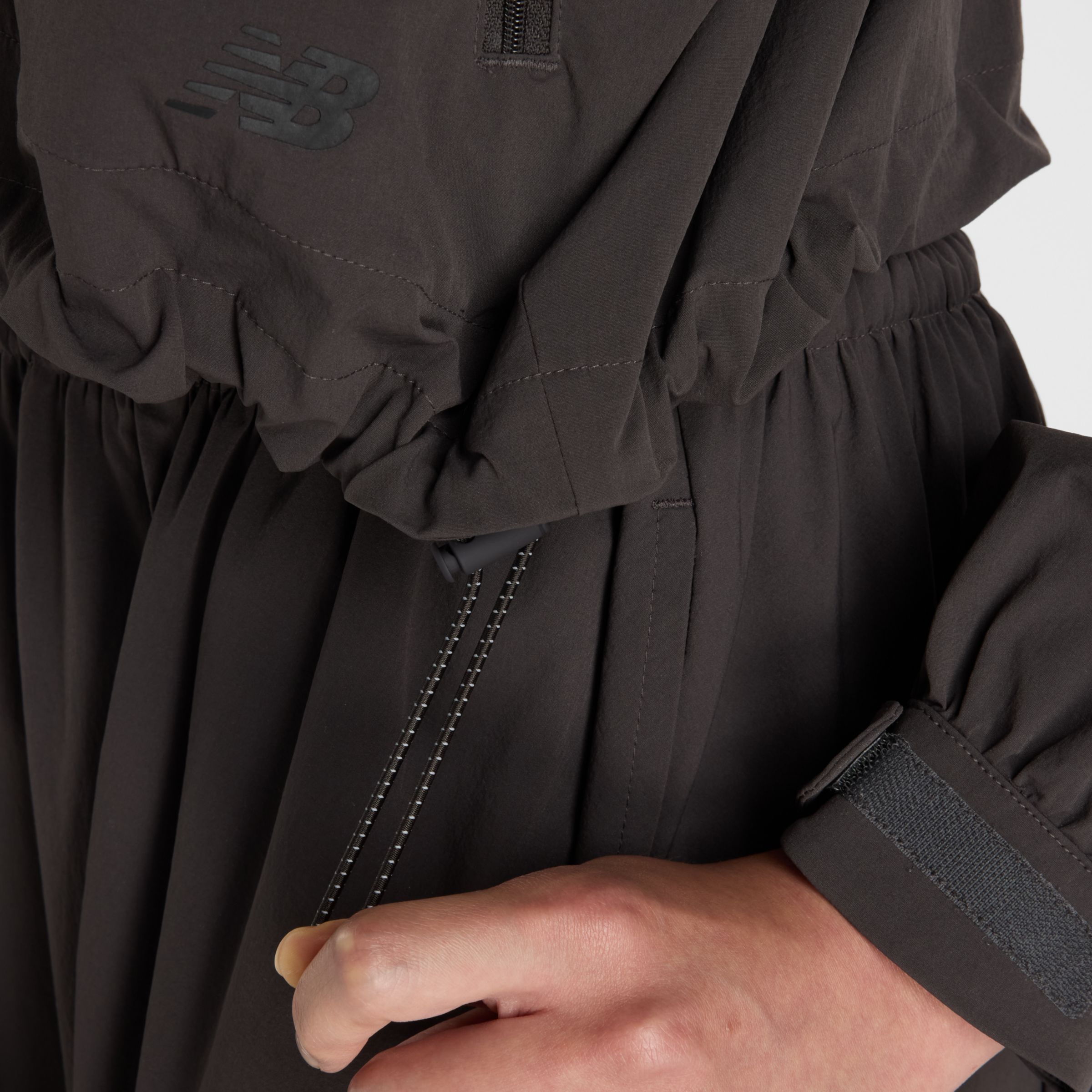 NB GREY Cropped Jacket