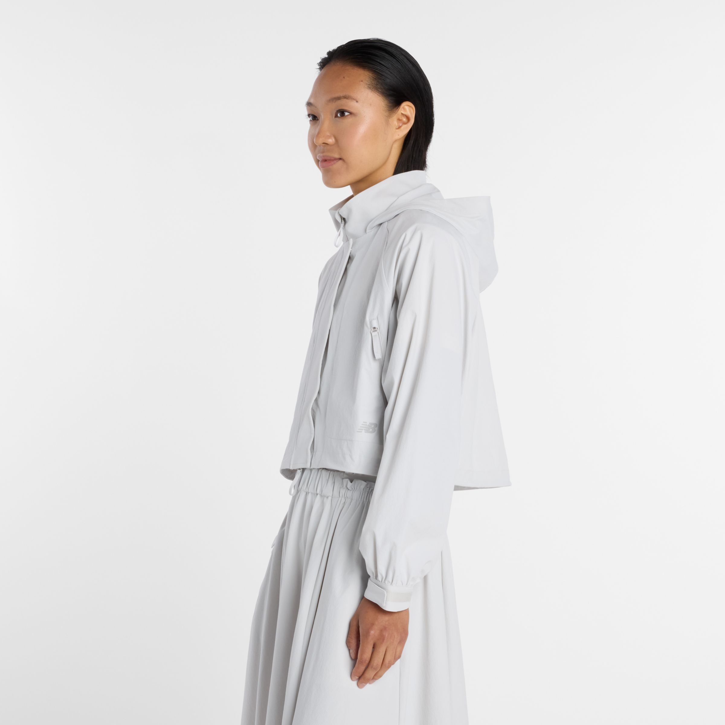 NB GREY クロップドジャケット