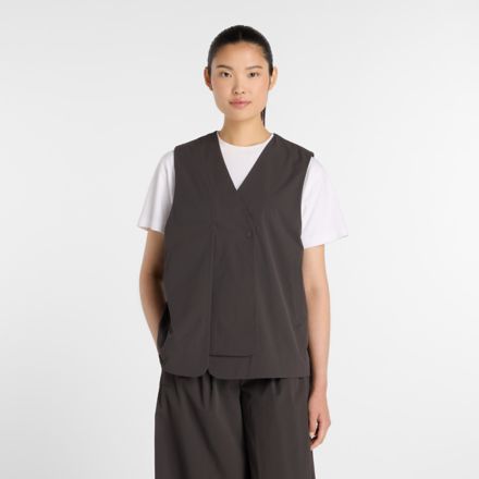 NB GREY ベスト, FADED BLACK, WJ61492TABR