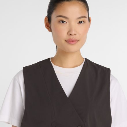 NB GREY ベスト, FADED BLACK, WJ61492TABR