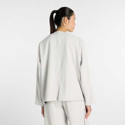 NB GREY ノーカラージャケット