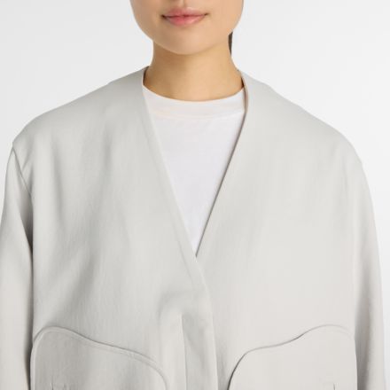 NB GREY ノーカラージャケット