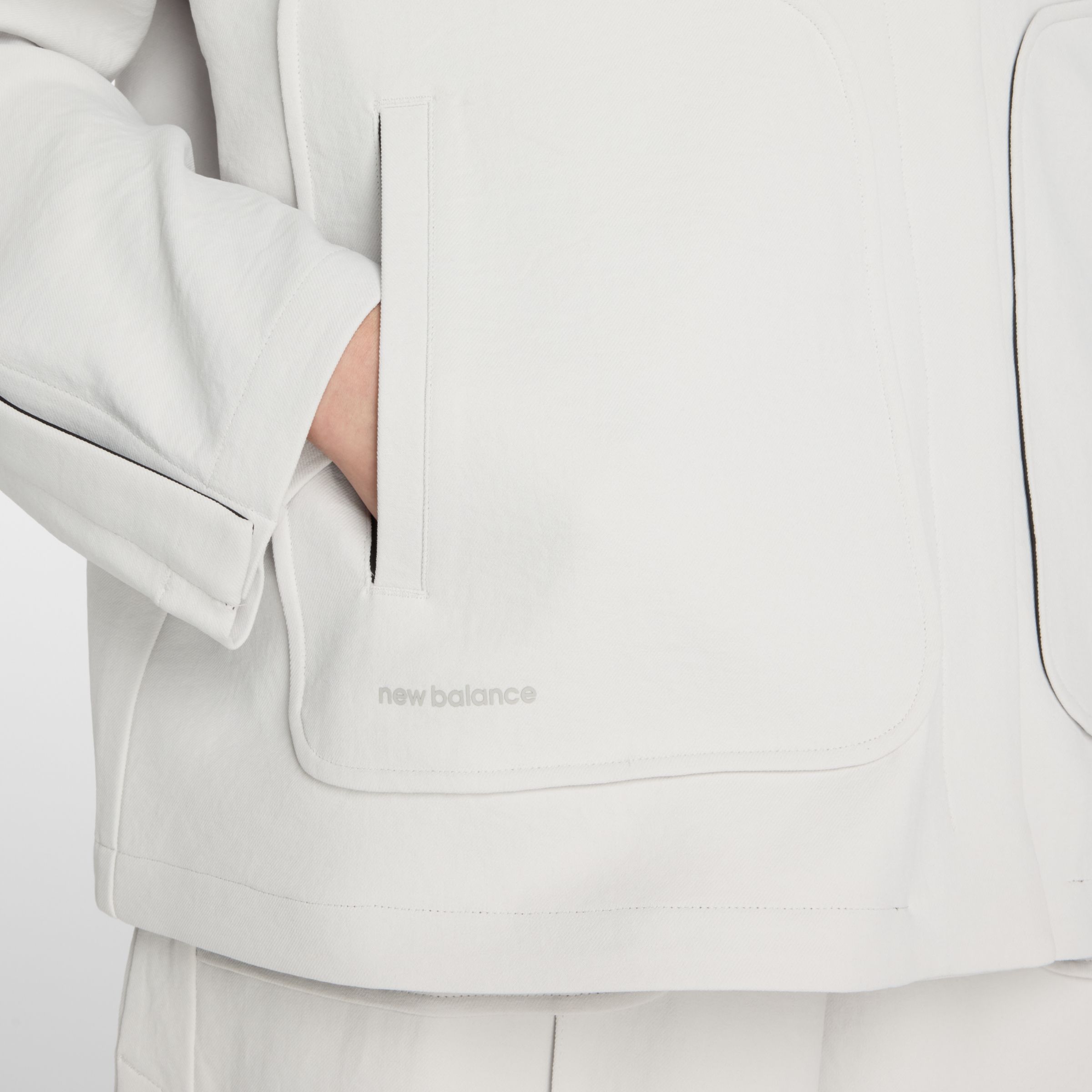 NB GREY ノーカラージャケット