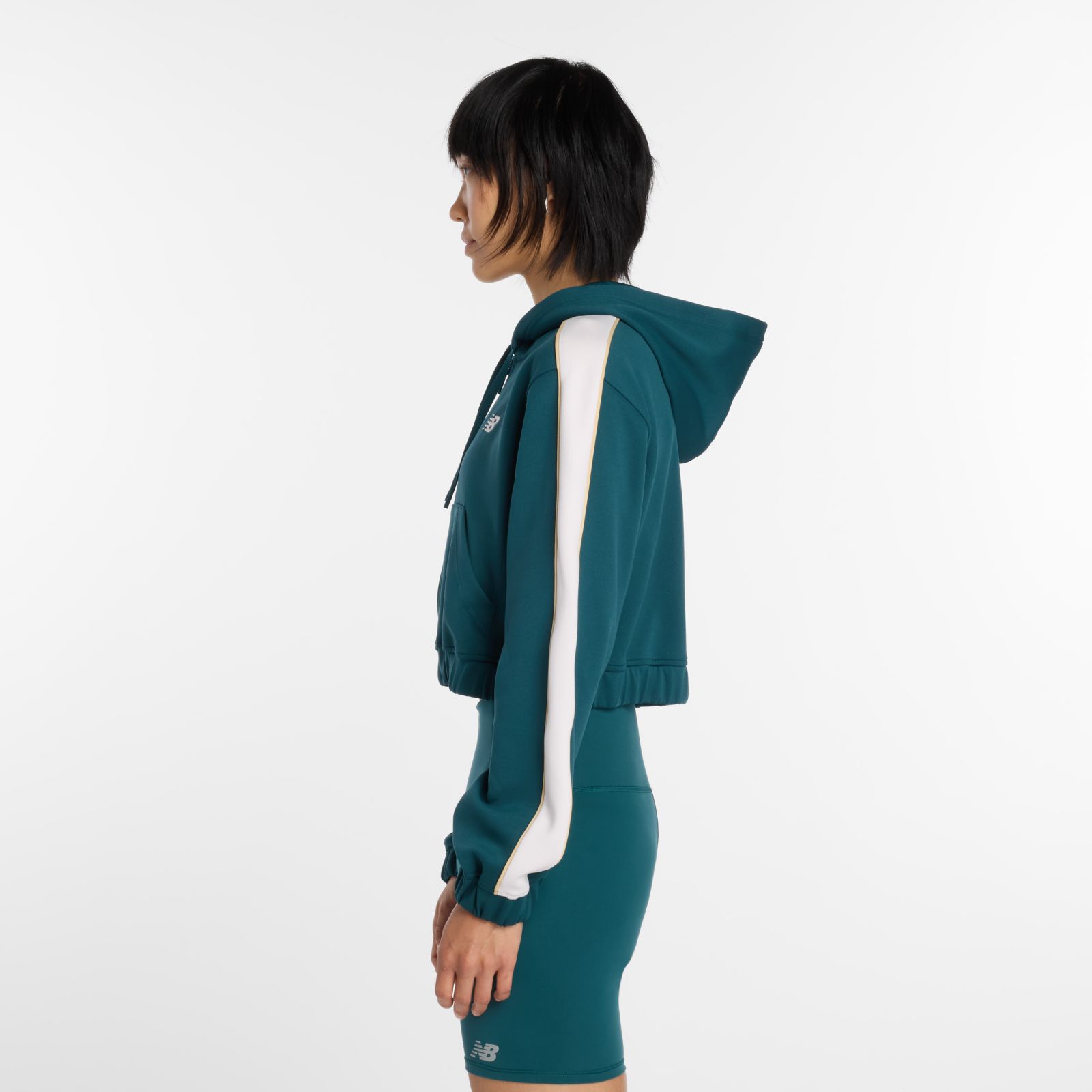 Женские куртки New Balance Interlock Full Zip — фото 4