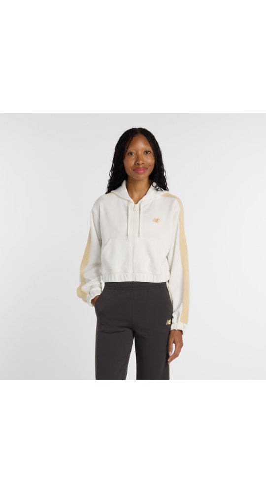 New Balance Interlock Full Zip in Boysenberry With Day Break