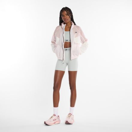 Gabby Thomas Signature Collection RC Jacket, PINK SALT with SEA SALT, WJ61G1Z0SST