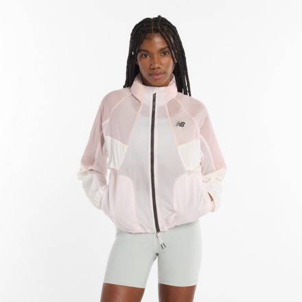 Gabby Thomas Signature Collection RC Jacket, PINK SALT with SEA SALT, WJ61G1Z0SST