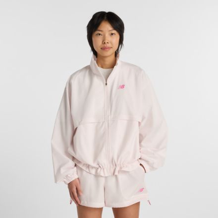 Veste tiss&eacute;e Trackside, SEL ROSE, WJ61J16CAAA