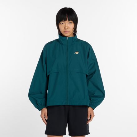 Trackside Woven Jacket, MEDUSA GREEN, WJ61J16CAAV