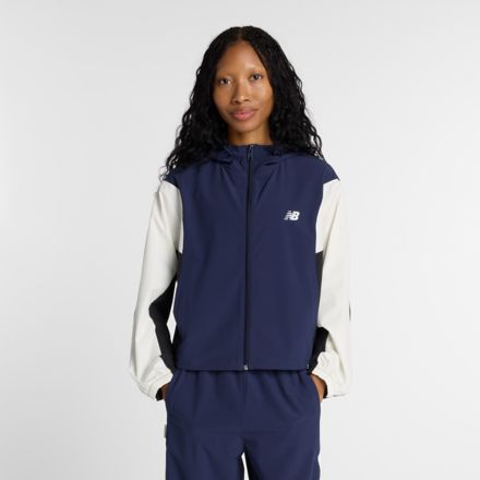 ウーブンフーデッドジャケット, TEAM NAVY, WJ61M2MGTNV