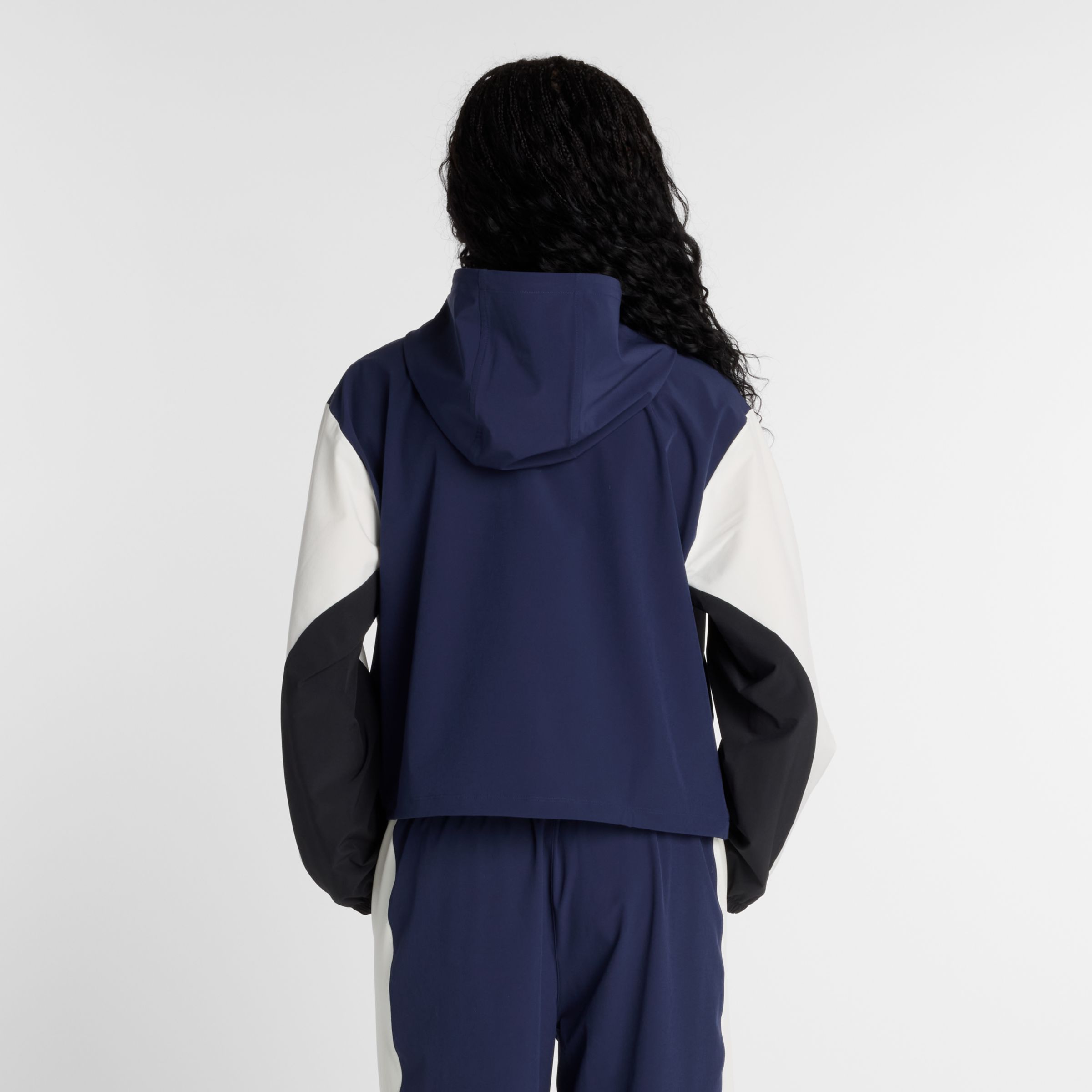 ウーブンフーデッドジャケット