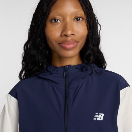 ウーブンフーデッドジャケット, TEAM NAVY, WJ61M2MGTNV