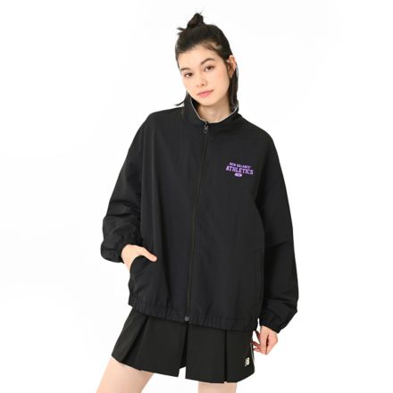 リバーシブルウーブンジャケット, BLACK with Black, WJ61P9YQBK