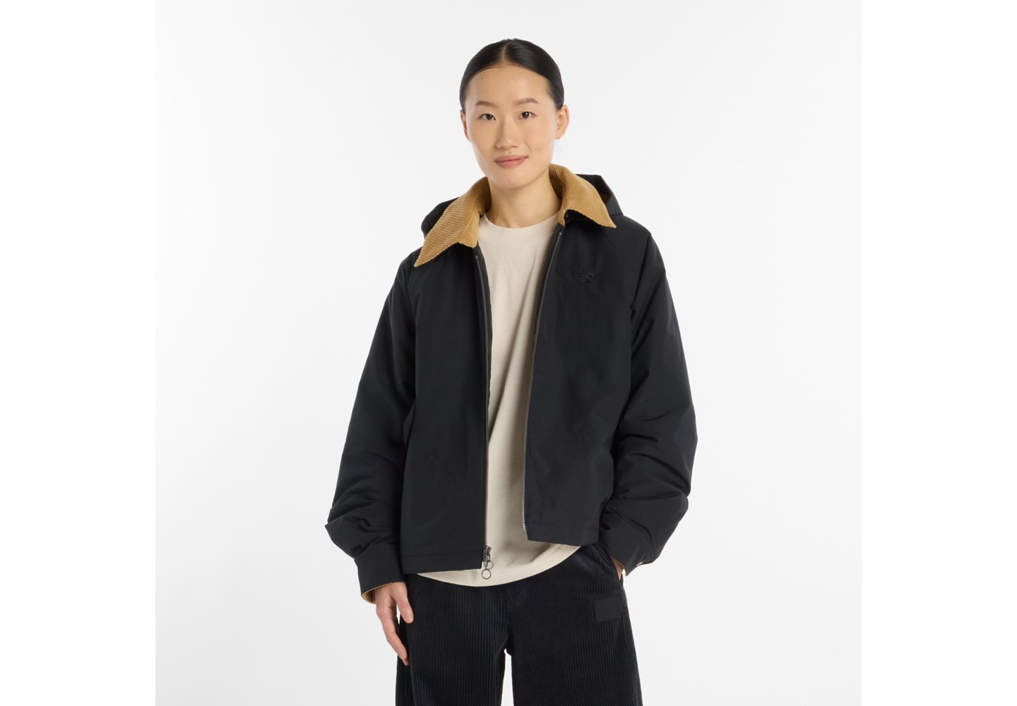 New Balance LNY Woven Jacket in Angora — photo 1 of 1