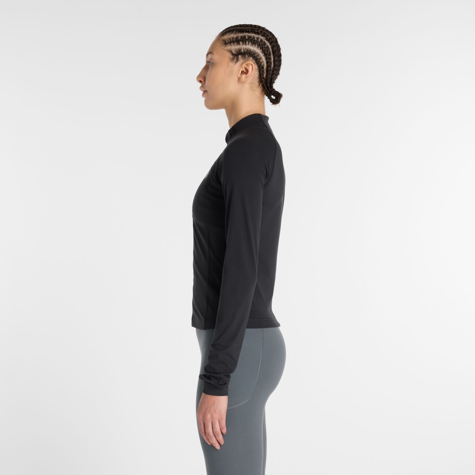 Женские худи New Balance NB Harmony Fitted Full Zip — фото 2