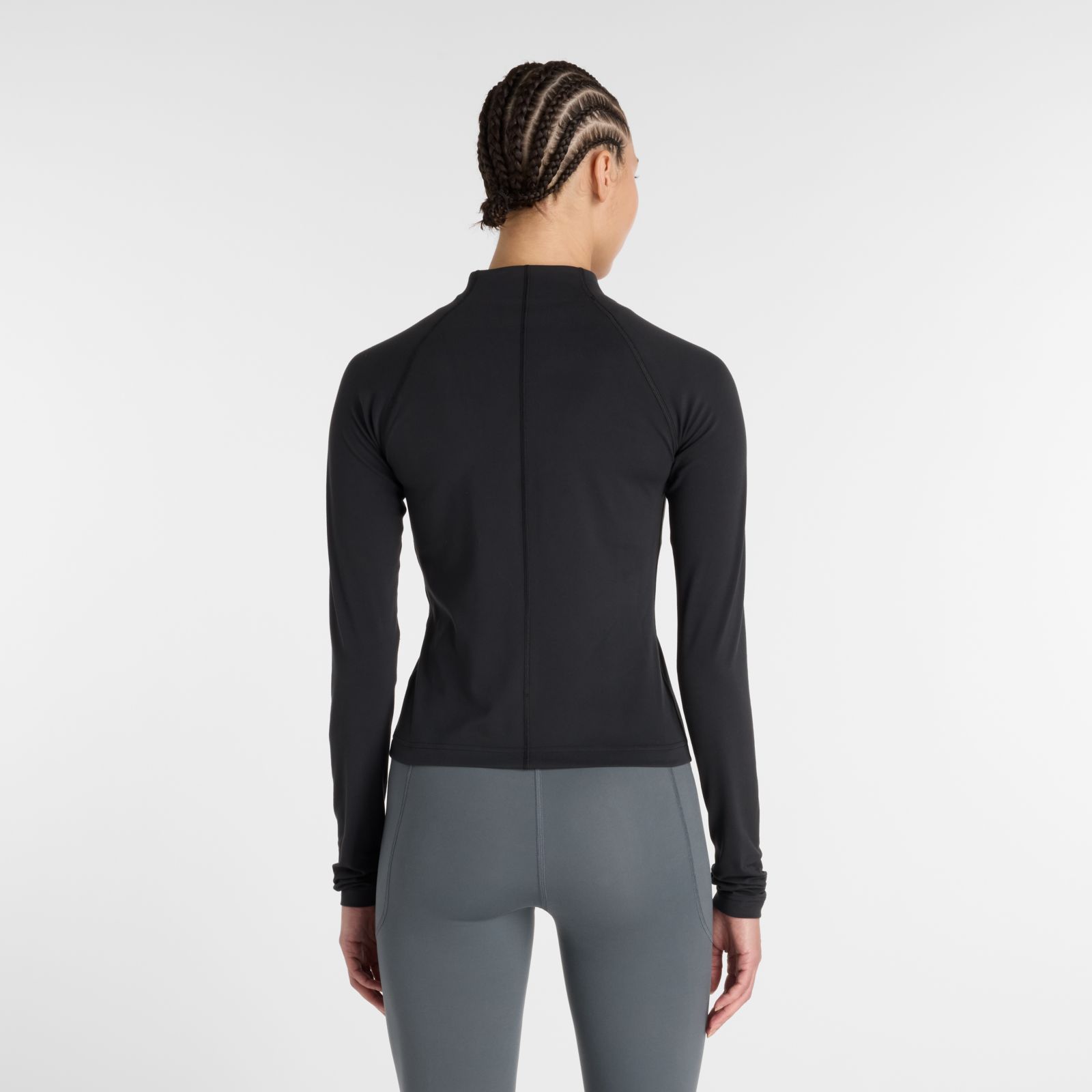 Женские худи New Balance NB Harmony Fitted Full Zip — фото 3