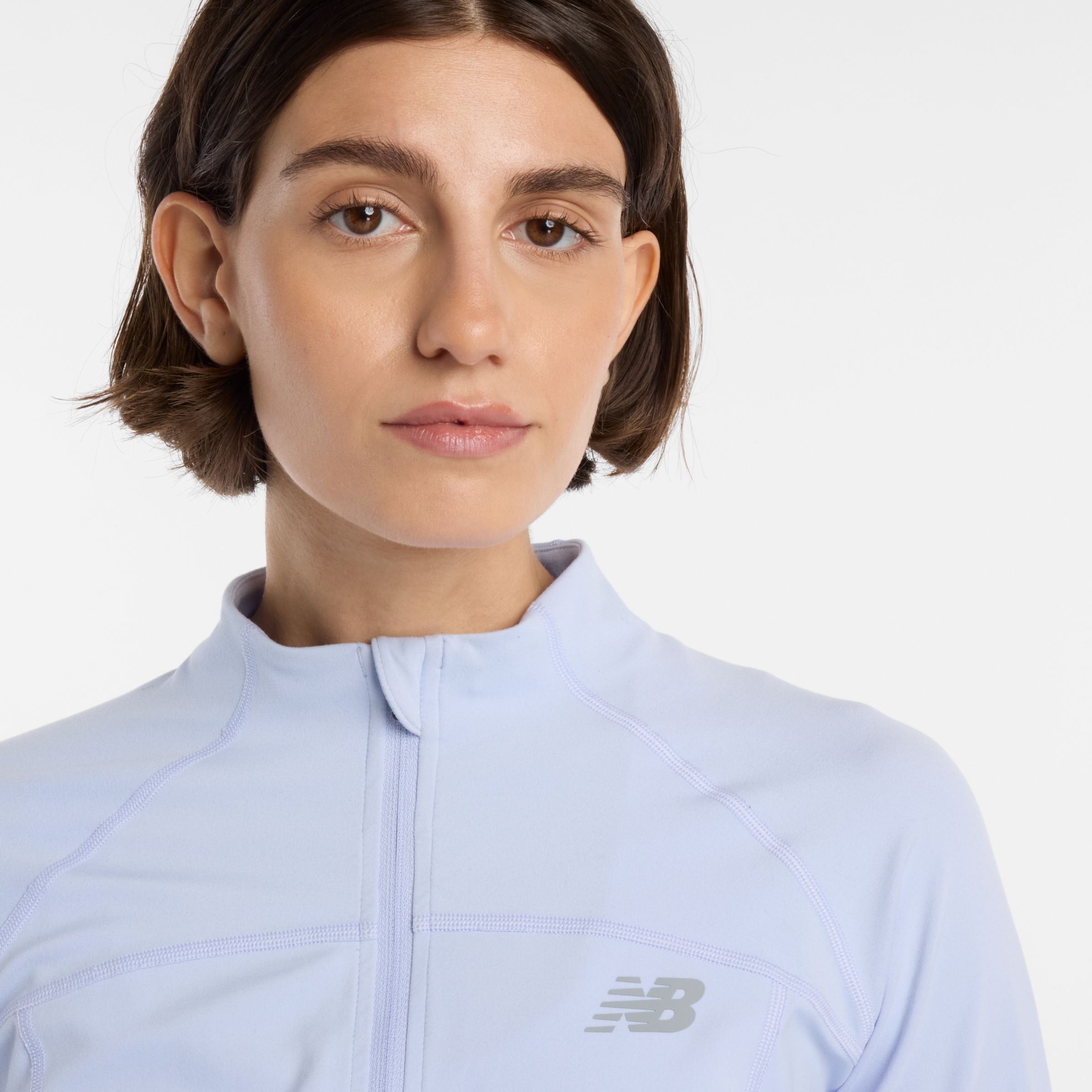 Veste &agrave; glissi&egrave;re int&eacute;grale NB Harmony ajust&eacute;e