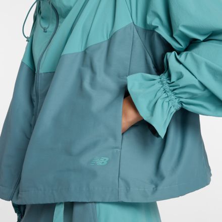 NB GREY カラーブロックジャケット