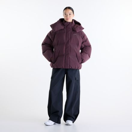 Premium Puffer Jacket, CHERRY LEATHER, WJ6268B9YLR