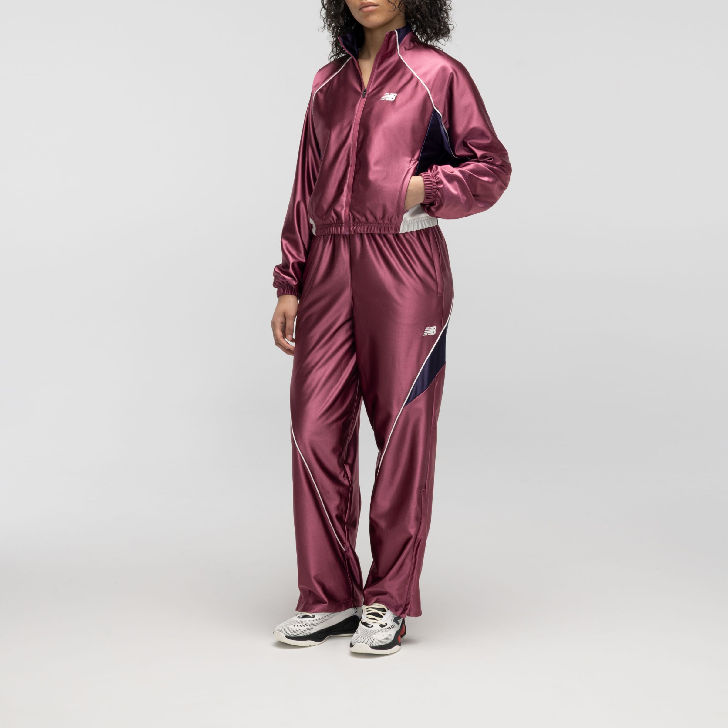 New Balance Basketball Track Jacket, WJ62B1GSSOO