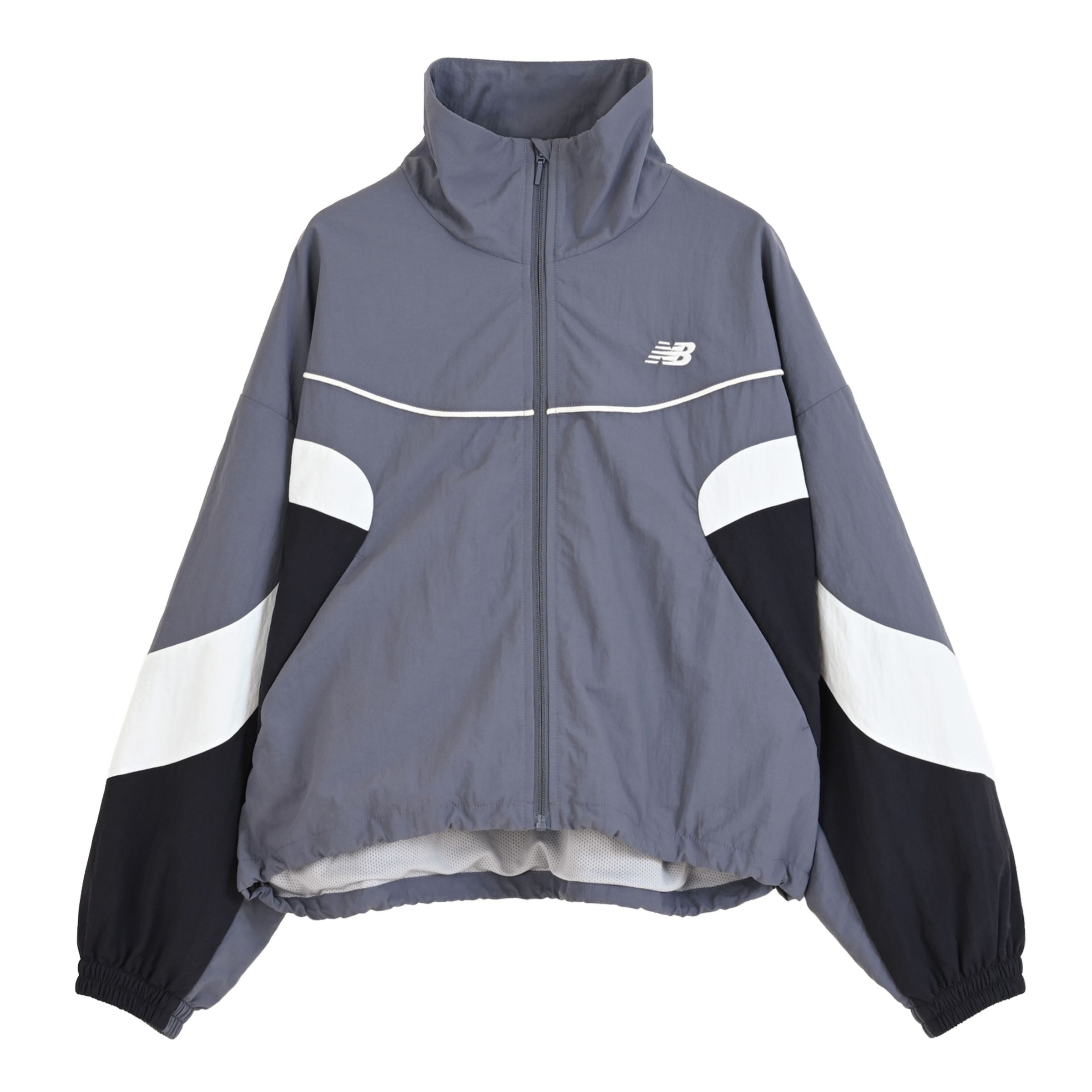 New Balance ウィメンズタスランナイロンウーブンジャケット, WJ62E4C6ITE