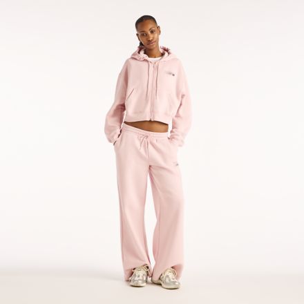Trackside Fleece Full Zip, PINK CHALK, WJ62P2UPPHK