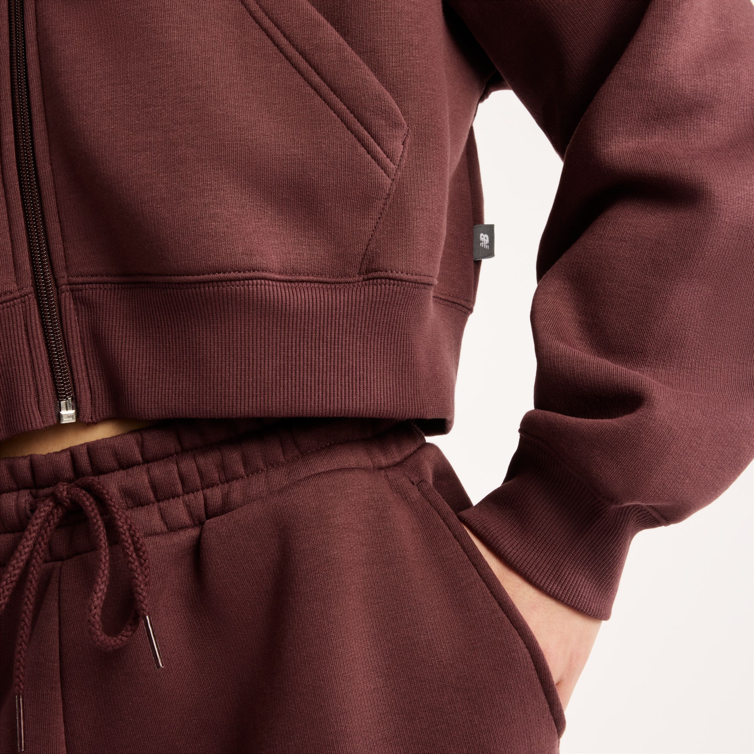 New Balance Trackside Fleece Full Zip, WJ62P2UPYLR