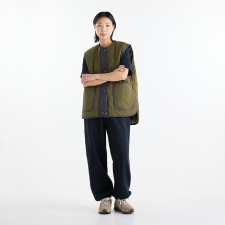 Quilted Vest, WAKAME, WJ62U33OAAO