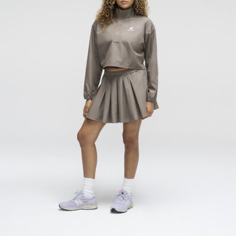 Женская куртка New Balance Made in USA Track Jacket, цвет: Коричневый