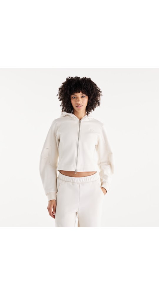 New Balance Athletics Crafted Fleece Full Zip in Linen