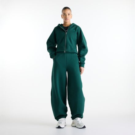 Athletics Crafted Fleece Full Zip, LINEN, WJ62Y57TNOG