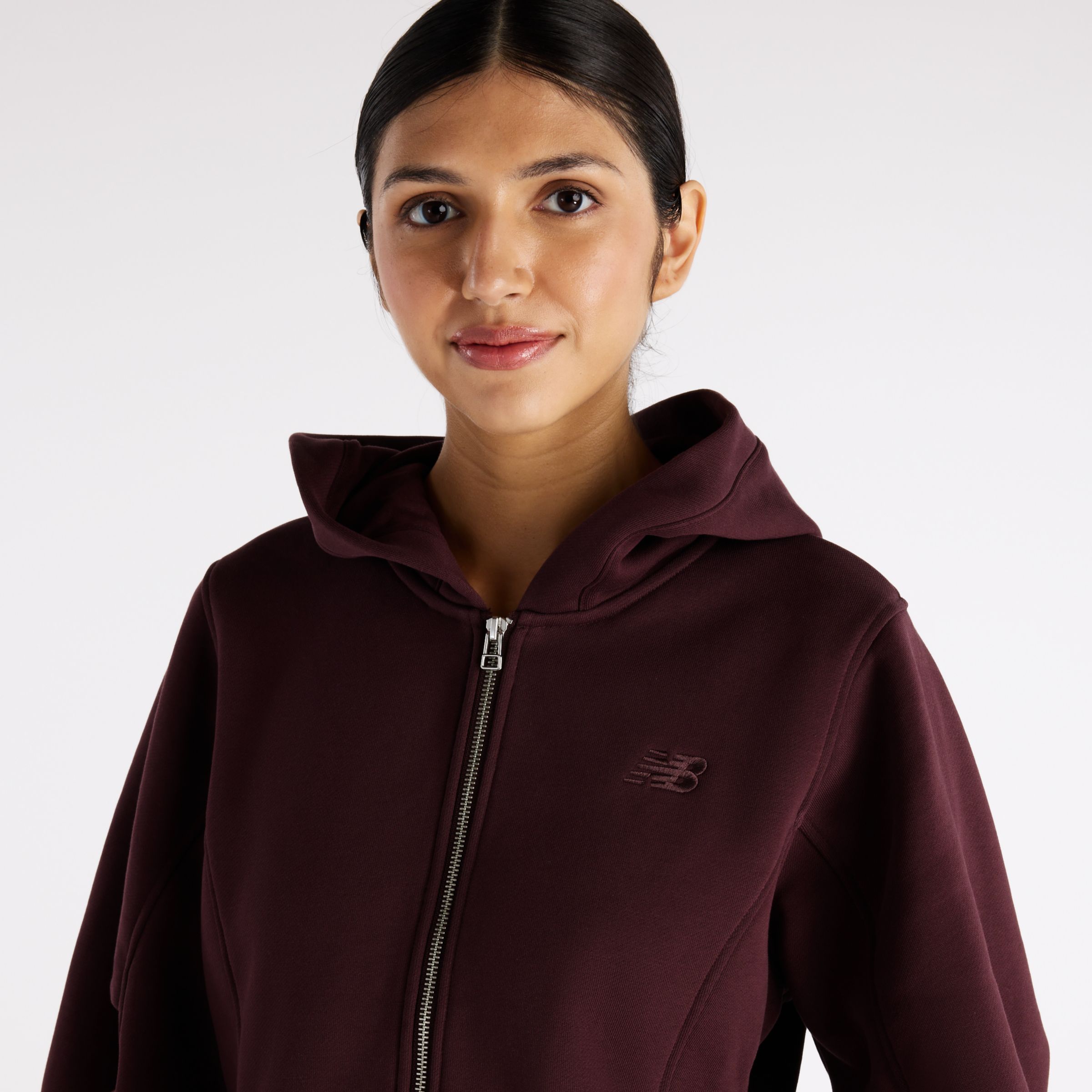 New Balance Athletics Crafted Fleece Full Zip, WJ62Y57TYLR