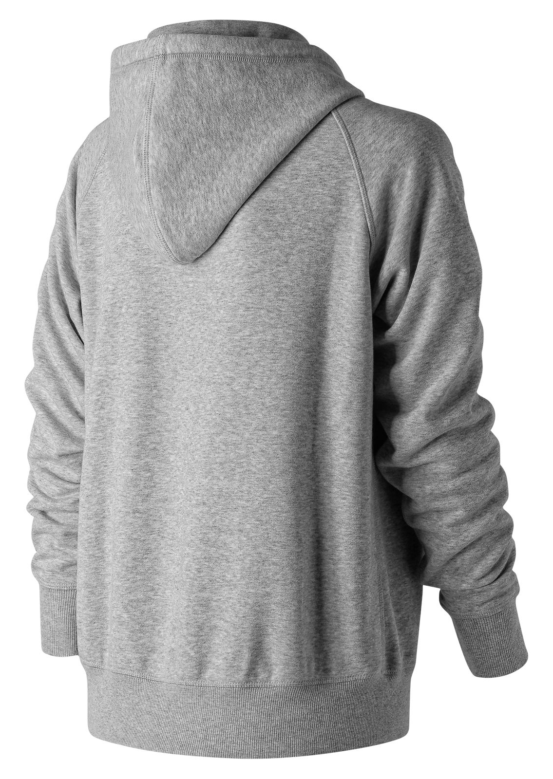 grey full zip fleece