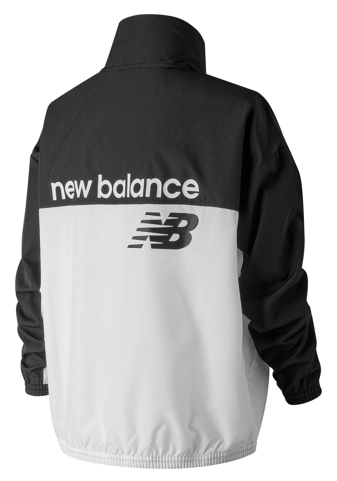 new balance windbreaker black